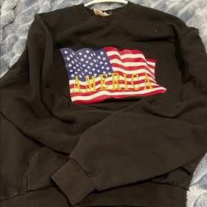 black america crewneck